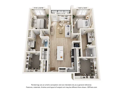 Floor plan B3