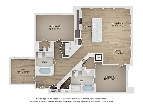 Floor plan B4D