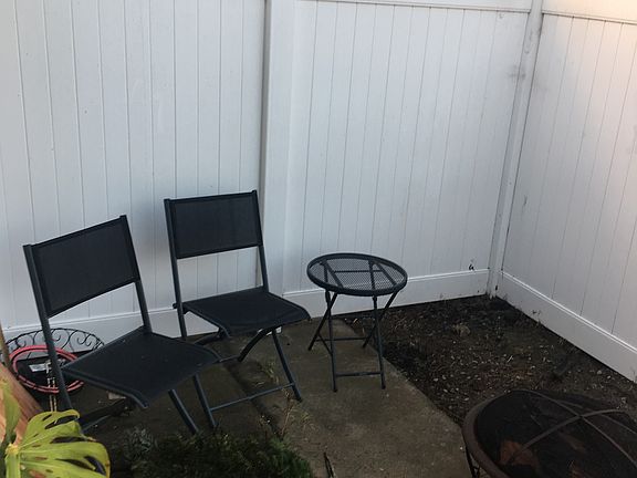 left half of outdoor patio
