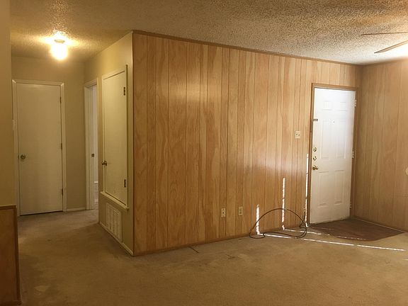 living room and hall