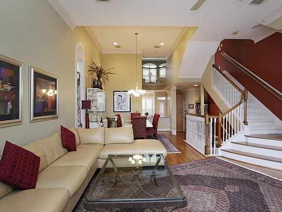 Living Area: open to dining and to kitchen