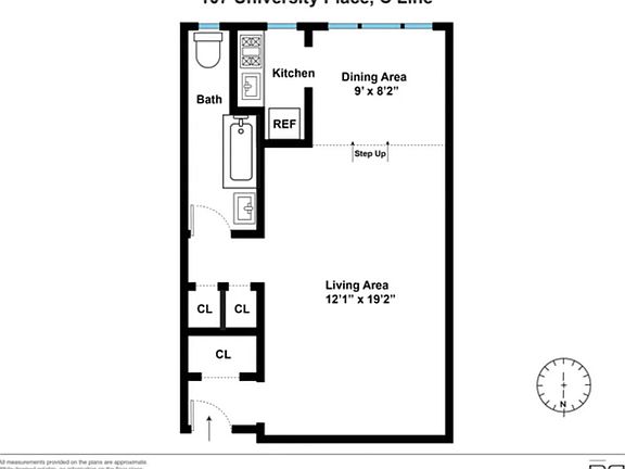 2nd image of 107 University Pl APT 4C