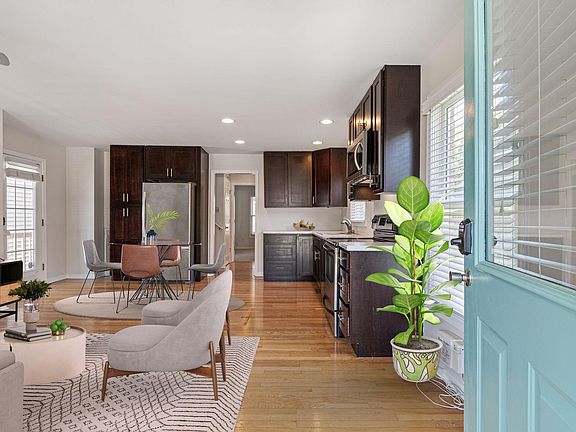 Sleek open-concept home in the heart of Music City. Ideal for modern living and entertaining. Live your Nashville dreams in style! Home has been virtually staged.