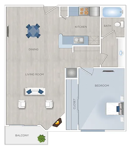 Floor plan K