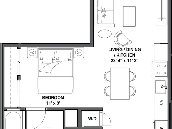 3rd image of 3605 N Ravenswood Ave #201