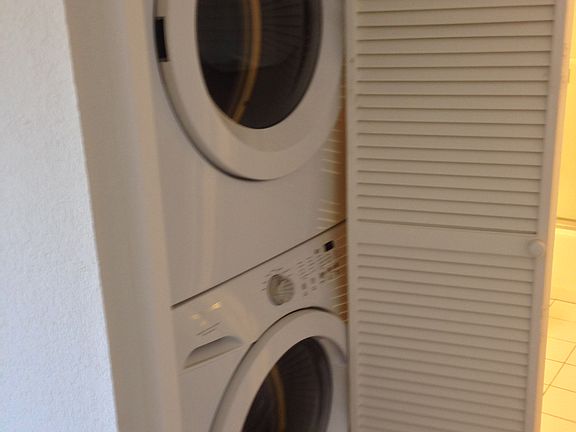 Laundry closet