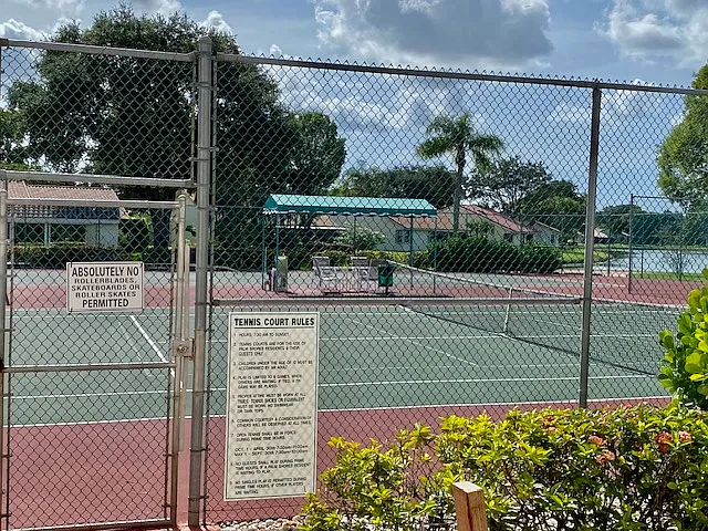 Tennis courts