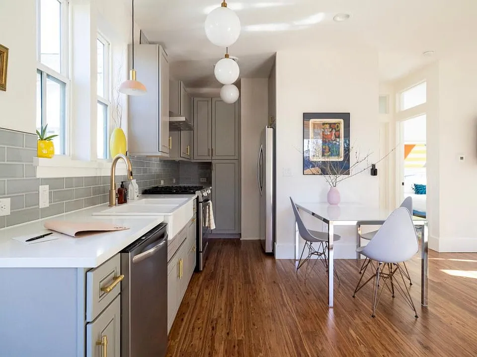 Open Kitchen and Living Room