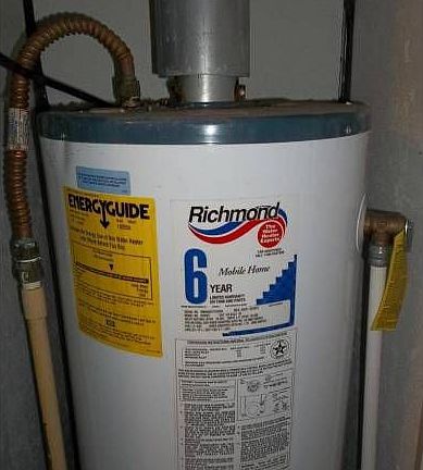Water Heater 3 yrs old