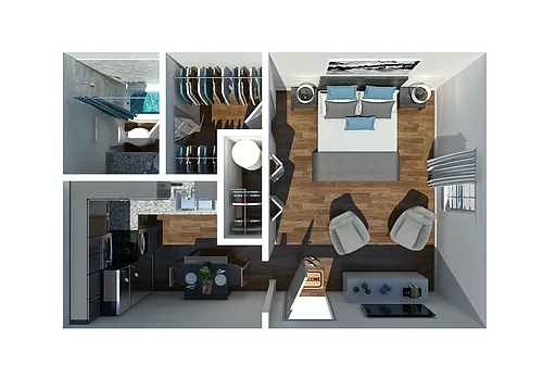 Floor plan The Sage