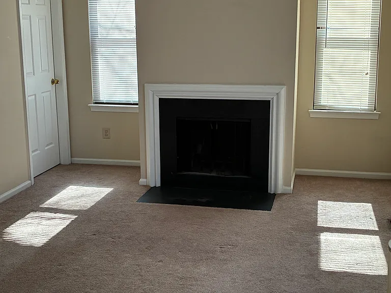 Decorative fireplace in Master Bedroom