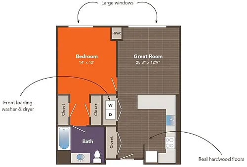 Floor plan Bliss N