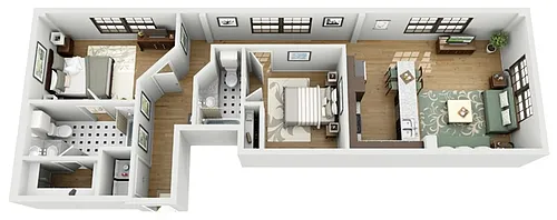 Floor plan Esplanade