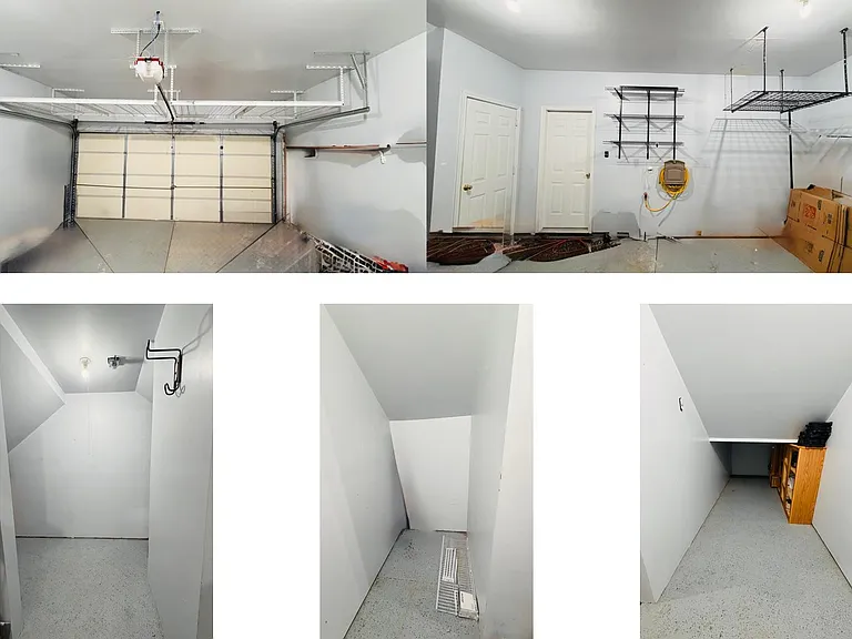 Extensive Garage & Storage Space