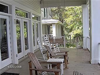 Back Porch Overlooking Lake