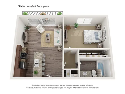 Floor plan po1x1cr