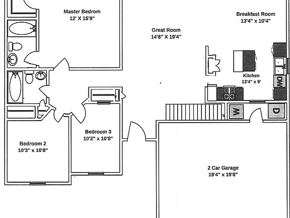 Walnut II Floor Plan