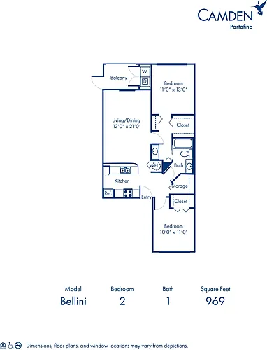 Floor plan Bellini