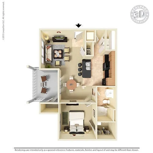 Floor plan Echo + Garage