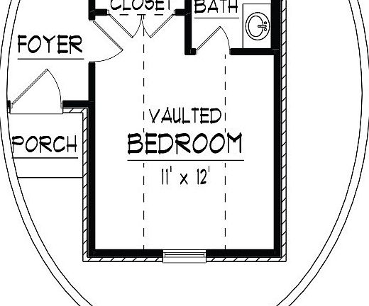 Miller Floorplan Optional bed and bath in lieu of dining room