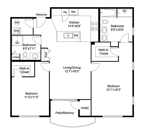 Floor plan Cullen