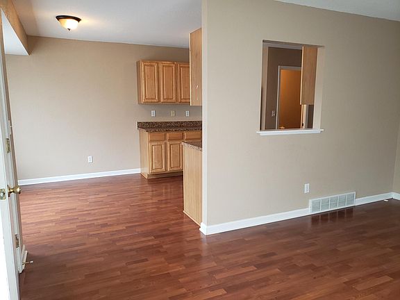 Living room looking towards dining & kitchen