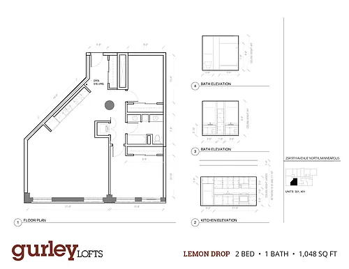 Floor plan Lemon Drop