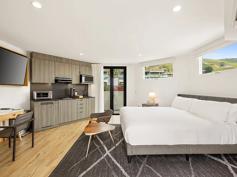 Delight in the spacious layout of the 1-bedroom studio, designed for comfort and relaxation with tasteful decor.