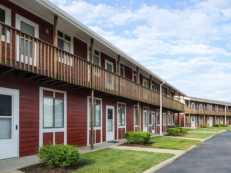 Apartment Building Wide Image