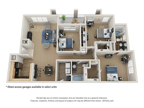Floor plan Royal Palm