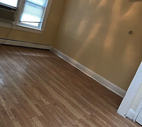 new floor in living room