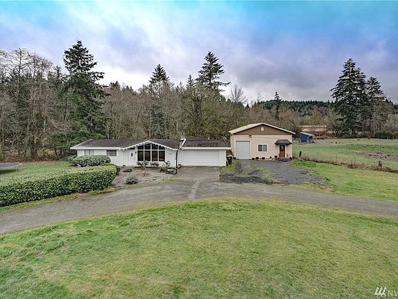 Almost an acre lot in a picturesque setting.