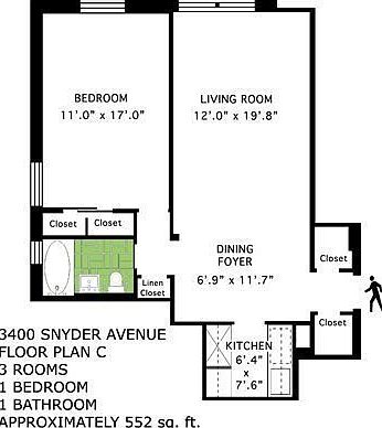 Floor Plan_3400 Snyder Avenue_C