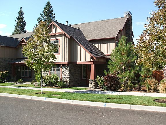 Exterior front taken from the park across the street. 