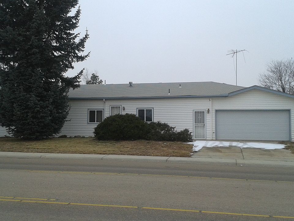 front with 2-car garage