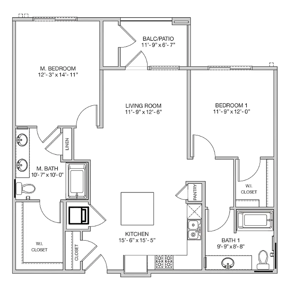 Floor plan Park