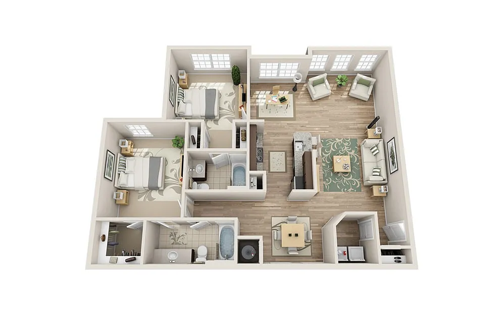 Floor plan B3 Edisto