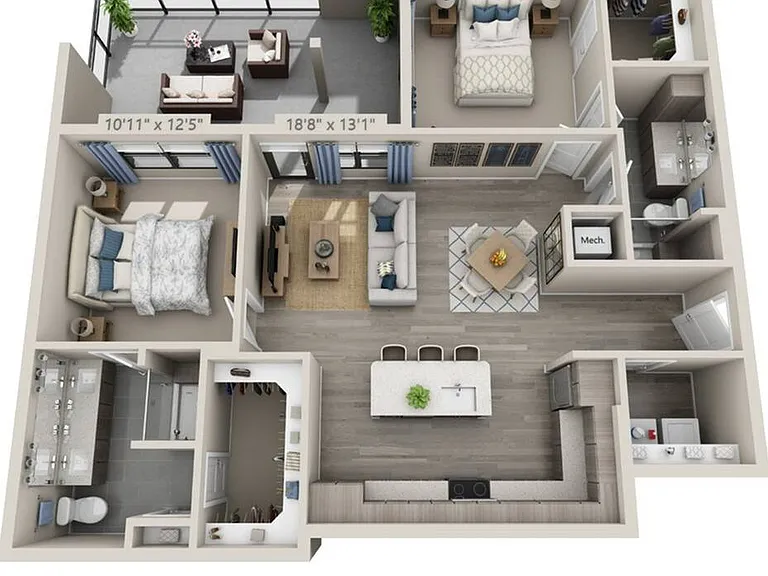 B3B Floorplan B3B Floorplan