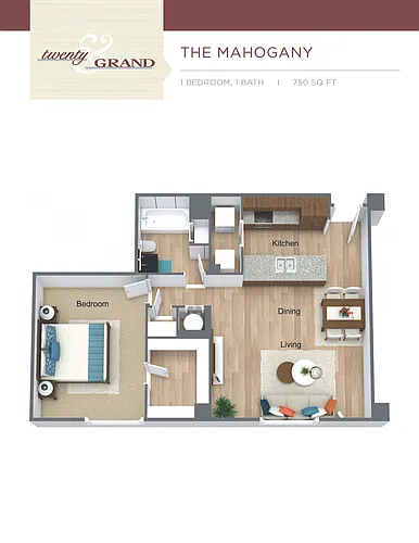 Floor plan Mahogany