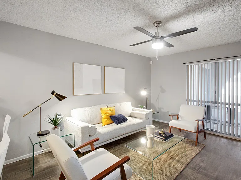 Sunrise on Bethany - Model Unit Living Room