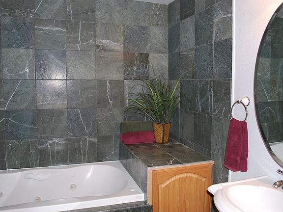 Jetted Tub and Marble Surround