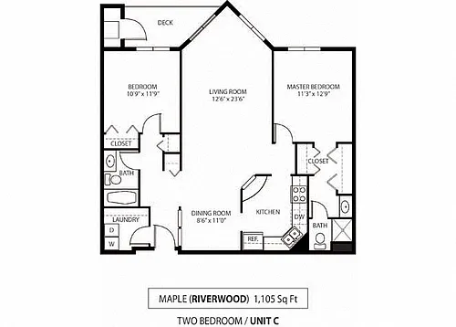 Floor plan Maple