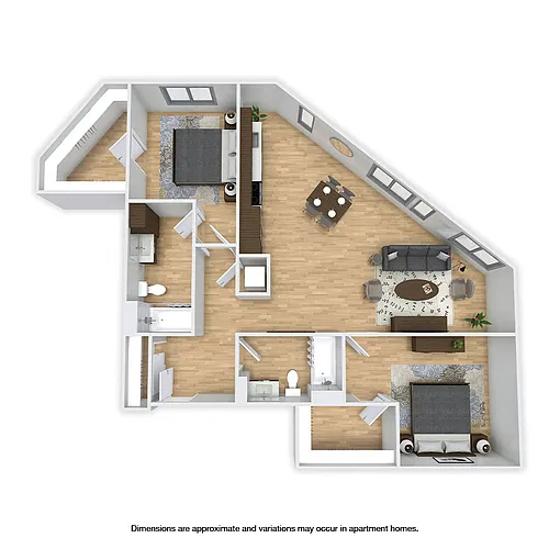 Floor plan Westminster