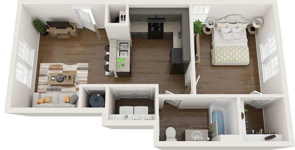 Floor plan 1A