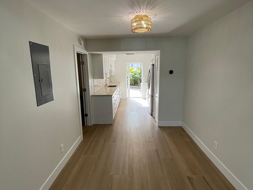 Dining Area view into kitchen