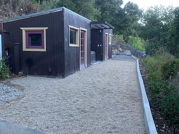 Storage Sheds with hot tub