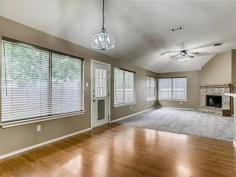 Dining room and family room