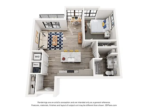 Floor plan Trade Wind - A5.B
