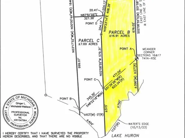 PARCEL E Yorty Point Rd #B, Drummond Island, MI 49726