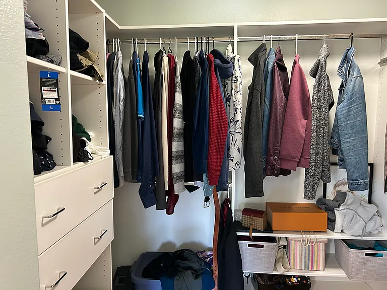 Master closet